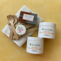 Lisa's Treasures Four Piece Set with Rose Clay Soap