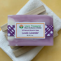 Lisa's Treasures Lovely Lavender Soap