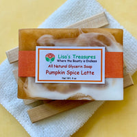 Lisa's Treasures Pumpkin Spice Latte Soap